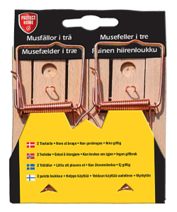 Musefælde i træ