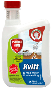 Kvitt® D mod myrer til udvanding